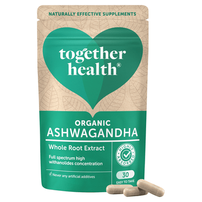 Together Health Organic Ashwagandha 30 Capsules - UK Food & Drink - 5060170530542
