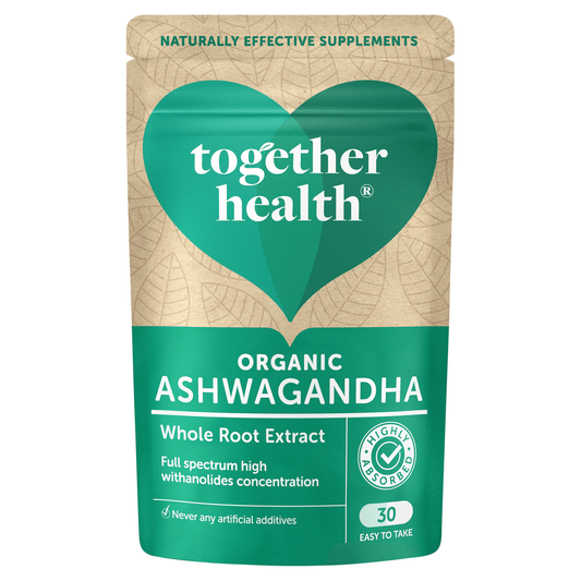 Together Health Organic Ashwagandha 30 Capsules - UK Food & Drink - 5060170530542
