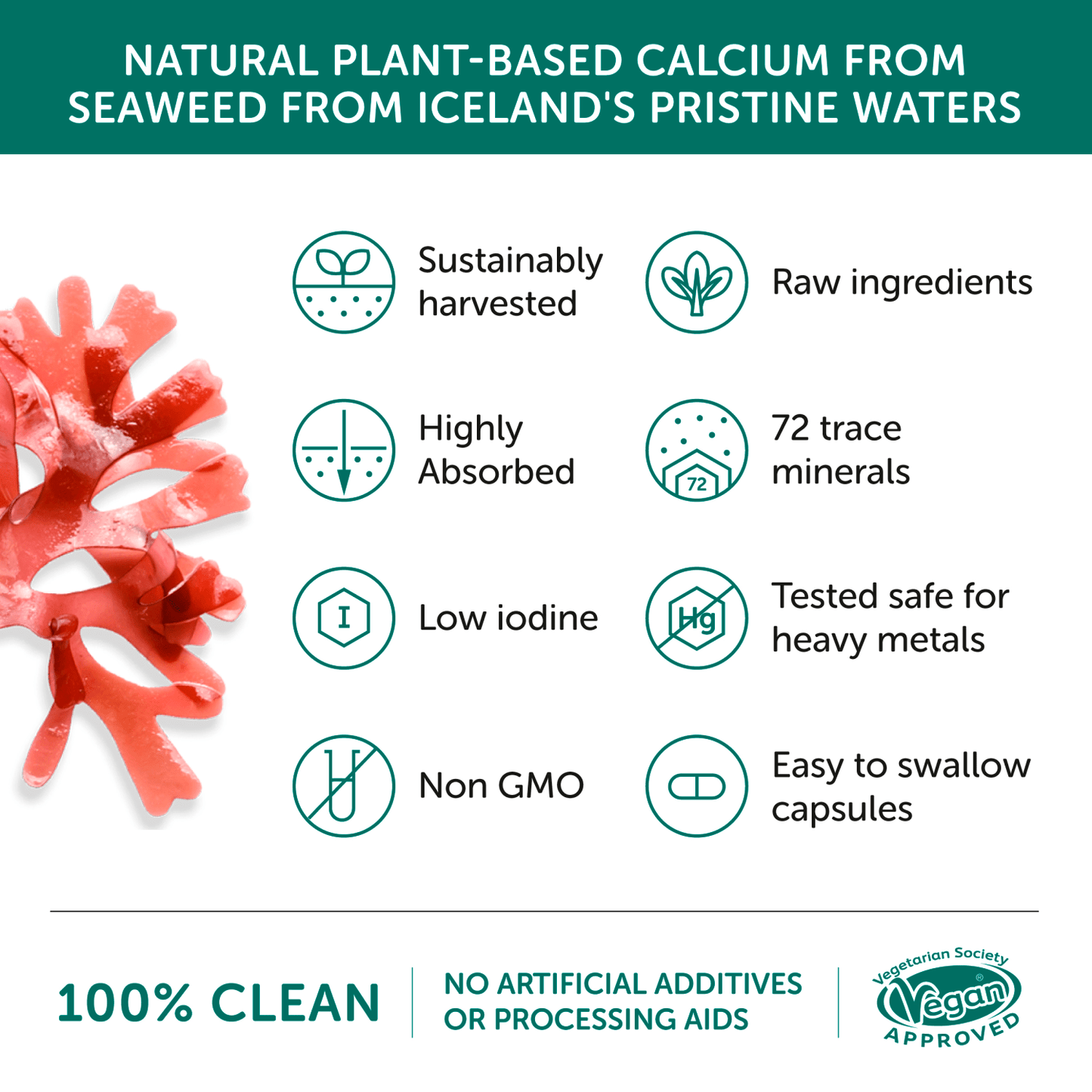 Together Health Supplement Calcium 60 Capsules - UK Food & Drink - 5060170530351