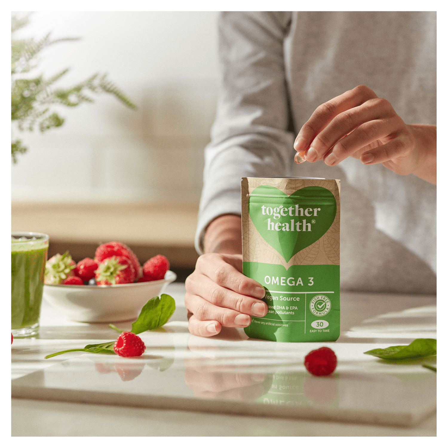 Together Health Supplement Omega 3 30 Capsules - UK Food & Drink - 5060170530221