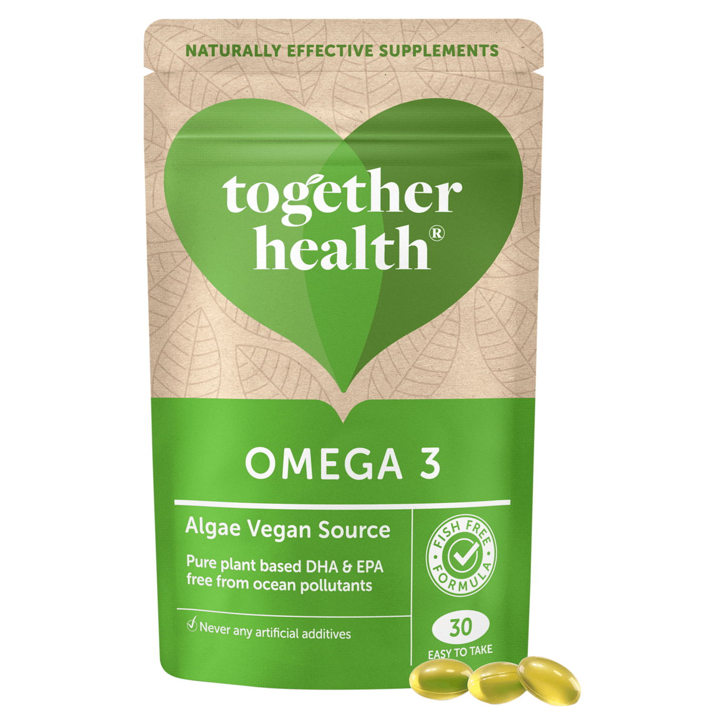 Together Health Supplement Omega 3 30 Capsules - UK Food & Drink - 5060170530221