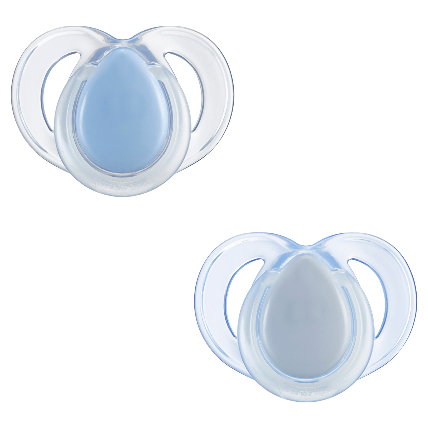 Tommee Tippee 2x Nighttime Soothers, Glow in the Dark, Steriliser Pod, 6 - 18m - UK Food & Drink - 5010415333629