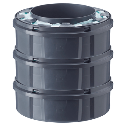 Tommee Tippee 3x Twist & Click Advanced Nappy Bin Refill Cassettes, GREENFILM - UK Food & Drink - 5010415510075