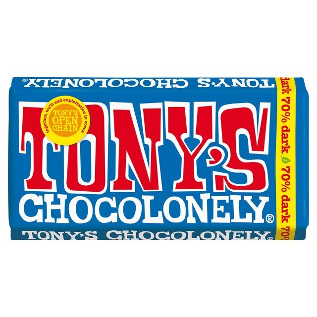 Tony's 70% Dark Chocolate 180g - UK Food & Drink - 8717677339990