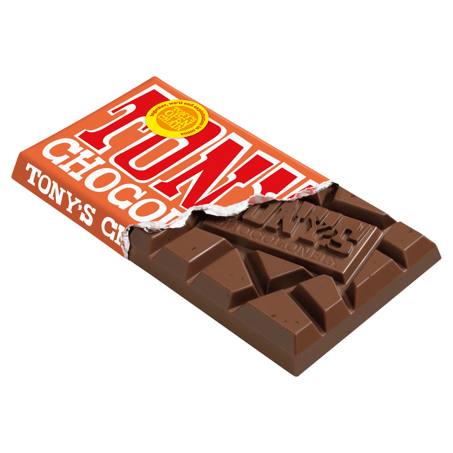 Tony's Chocolonely Caramel Sea Salt Milk Chocolate 180g - UK Food & Drink - 8717677339938