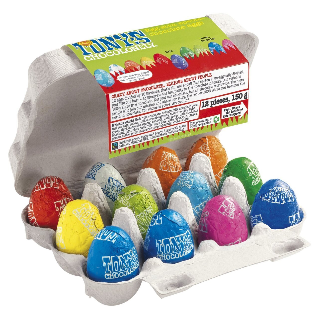 Tony's Easter Egg Assortment 150g - UK Food & Drink - 8719956496769