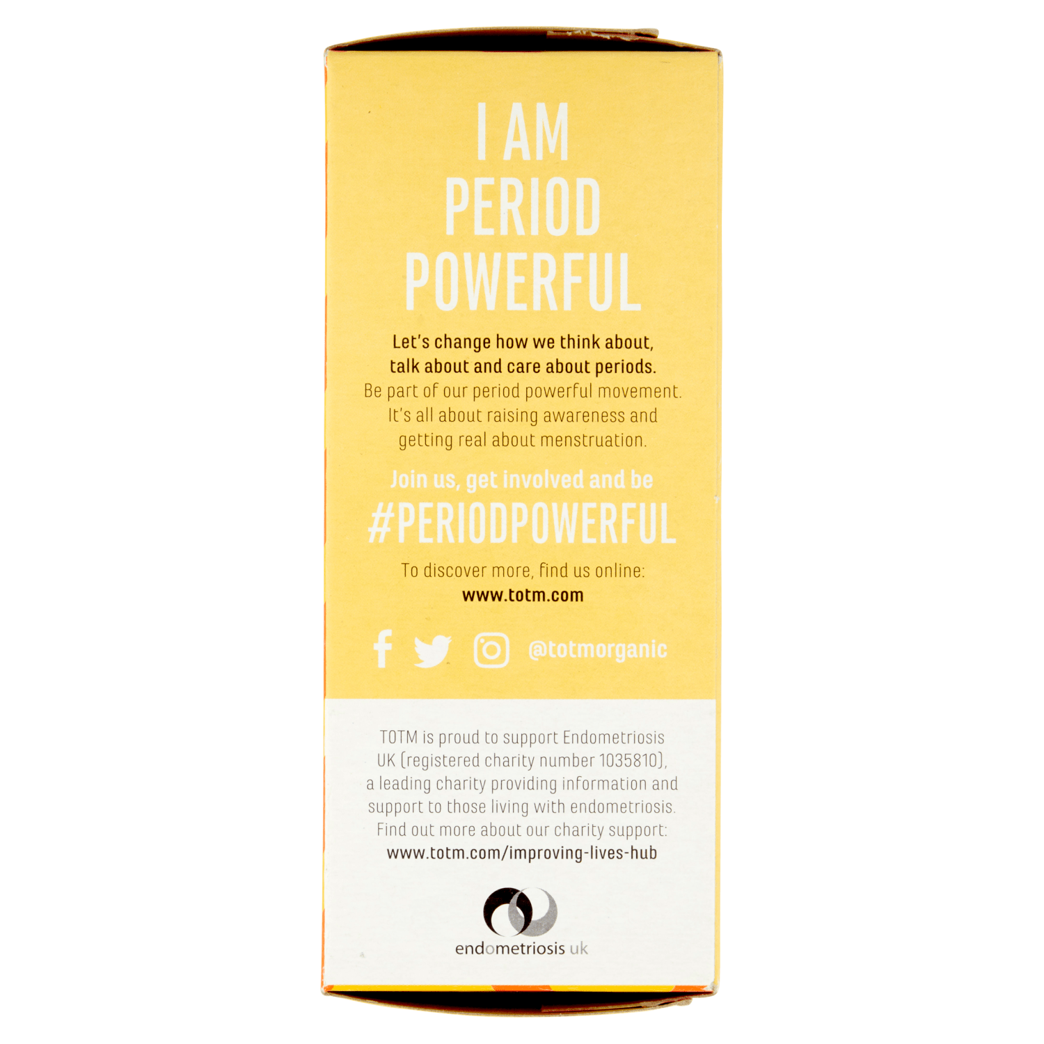 TOTM Organic Cotton Applicator Tampon Medium 16 pack - UK Food & Drink - 5060367100145