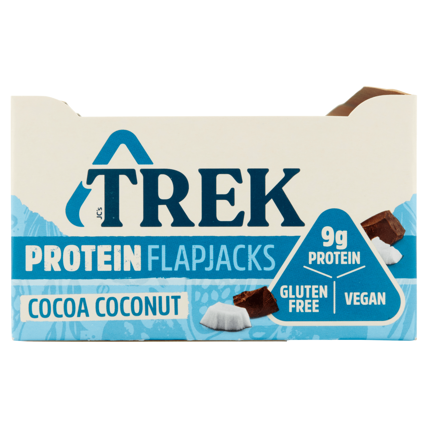 Trek Cocoa Coconut Protein Flapjack 50g - UK Food & Drink - 5060088702284