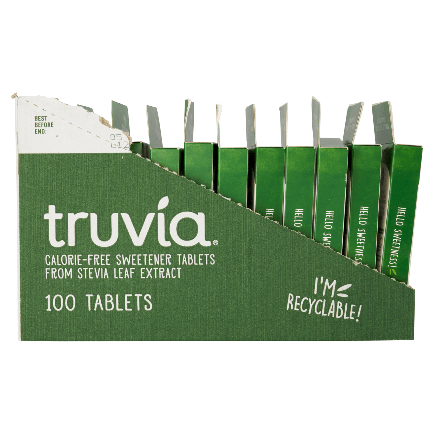 Truvia Calorie - Free Sweetener Tablets from Stevia Leaf Extract 100 Tablets 5g - UK Food & Drink - 5010067321555