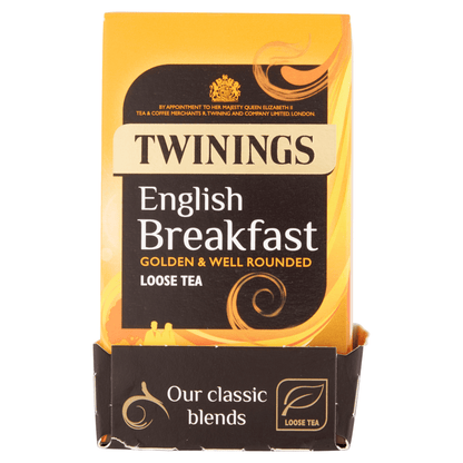 Twinings English Breakfast Loose Tea 125g - UK Food & Drink - 70177010539