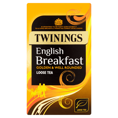 Twinings English Breakfast Loose Tea 125g - UK Food & Drink - 70177010539