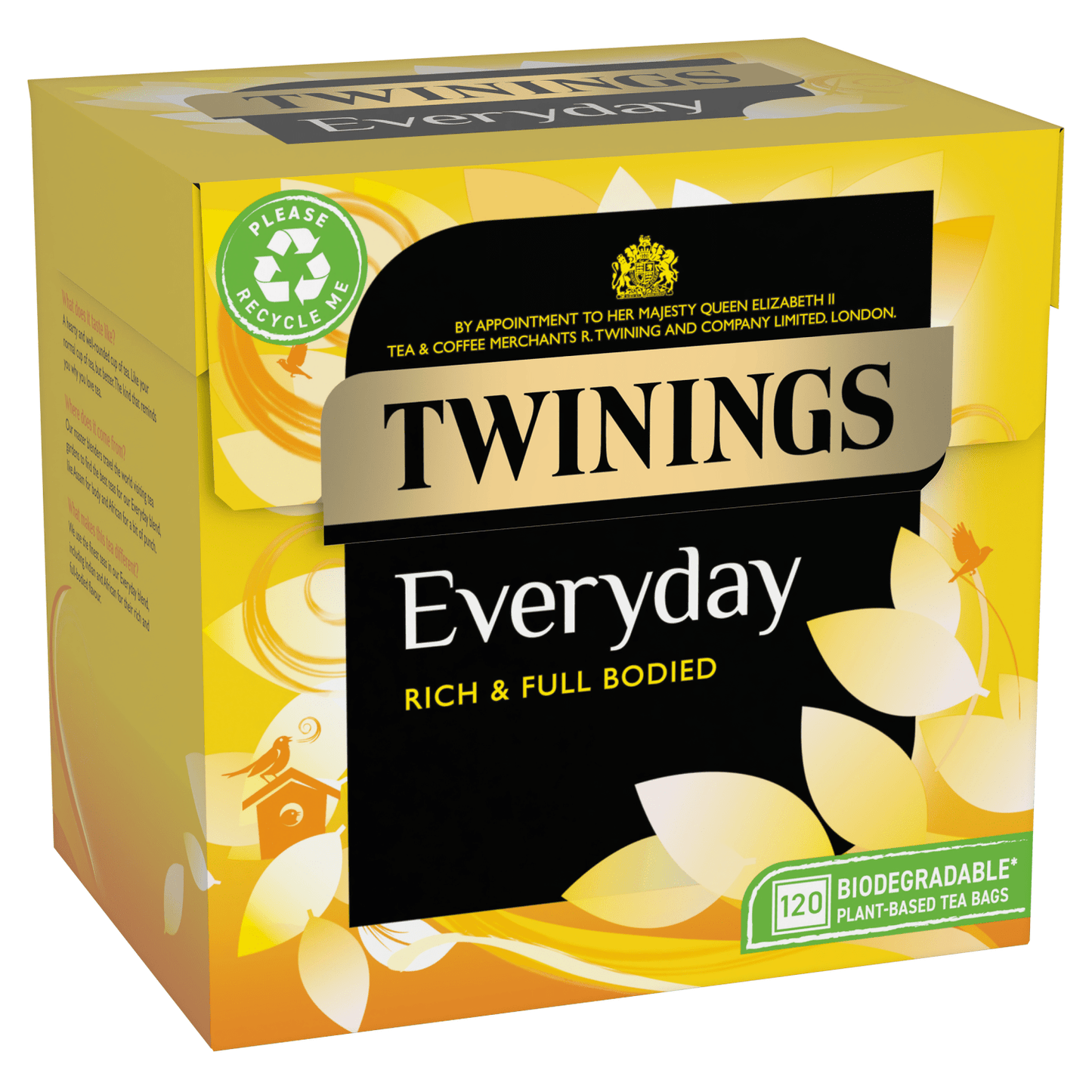 Twinings Everyday 120 Plant - Based Tea Bags 348g - UK Food & Drink - 70177231293