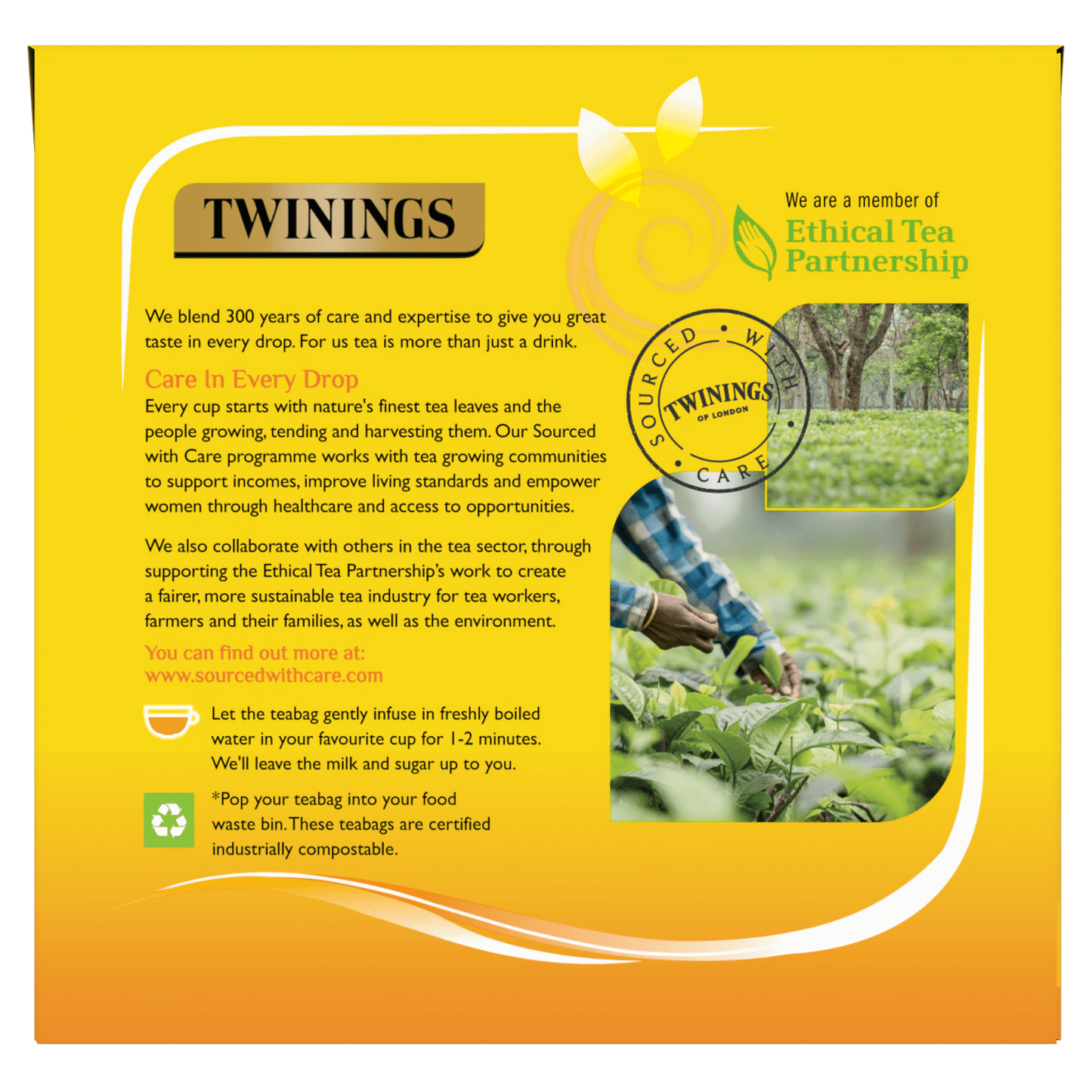 Twinings Everyday 120 Plant - Based Tea Bags 348g - UK Food & Drink - 70177231293