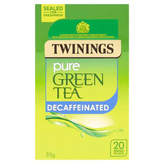Twinings Pure Green Tea 20 Single Tea Bags 35g - UK Food & Drink - 70177188450