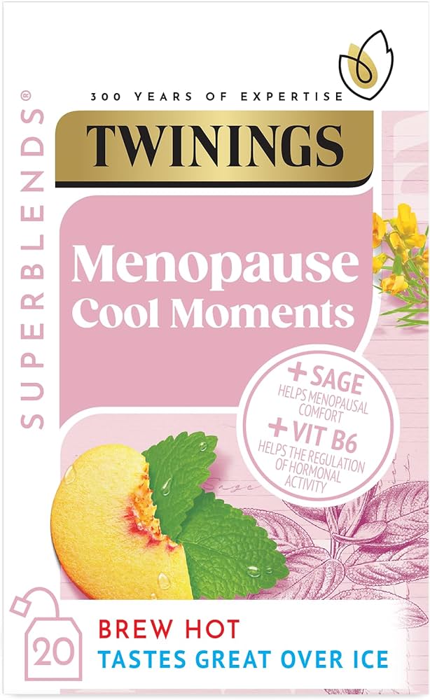 Twinings Superblends Menopause Cool Moments 20 Plant - Based Tea Bags 40g - UK Food & Drink - 70177231224