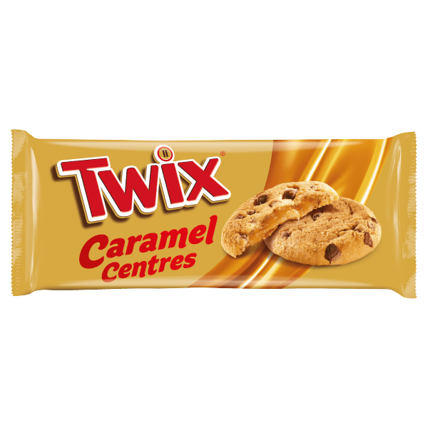 Twix Caramel Centres Biscuits 144g - UK Food & Drink - 5060402906459
