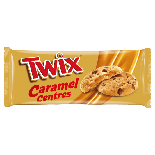 Twix Caramel Centres Biscuits 144g - UK Food & Drink - 5060402906459