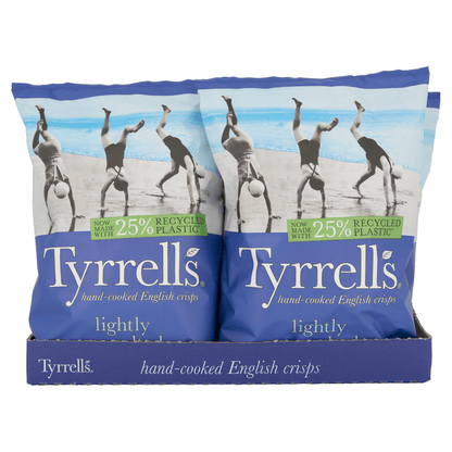 Tyrrells Lightly Sea Salted 150g - UK Food & Drink - 5060042641000
