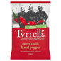 Tyrrells Sweet Chilli & Red Pepper 150g - UK Food & Drink - 5060042641413