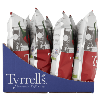 Tyrrells Sweet Chilli & Red Pepper 150g - UK Food & Drink - 5060042641413