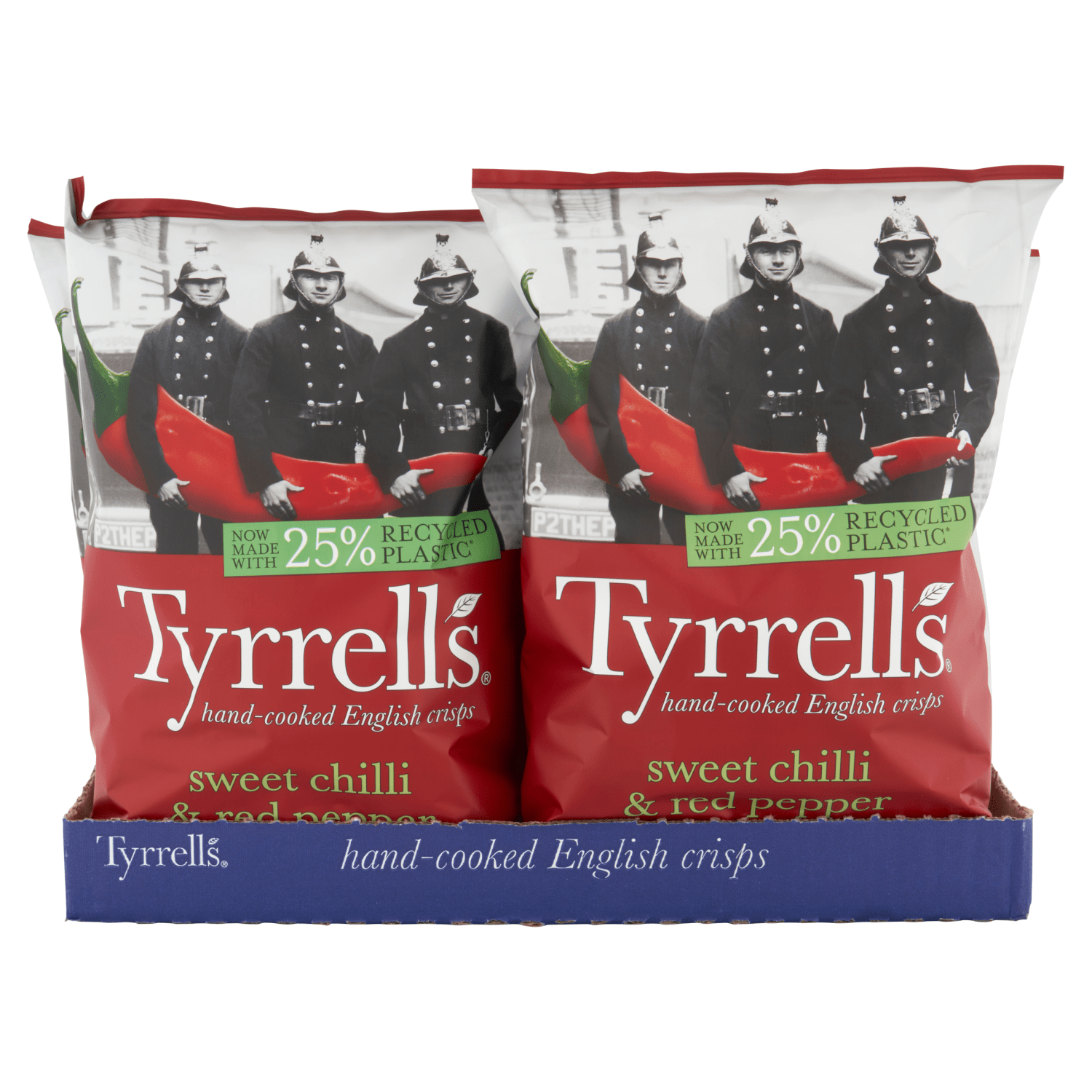Tyrrells Sweet Chilli & Red Pepper 150g - UK Food & Drink - 5060042641413