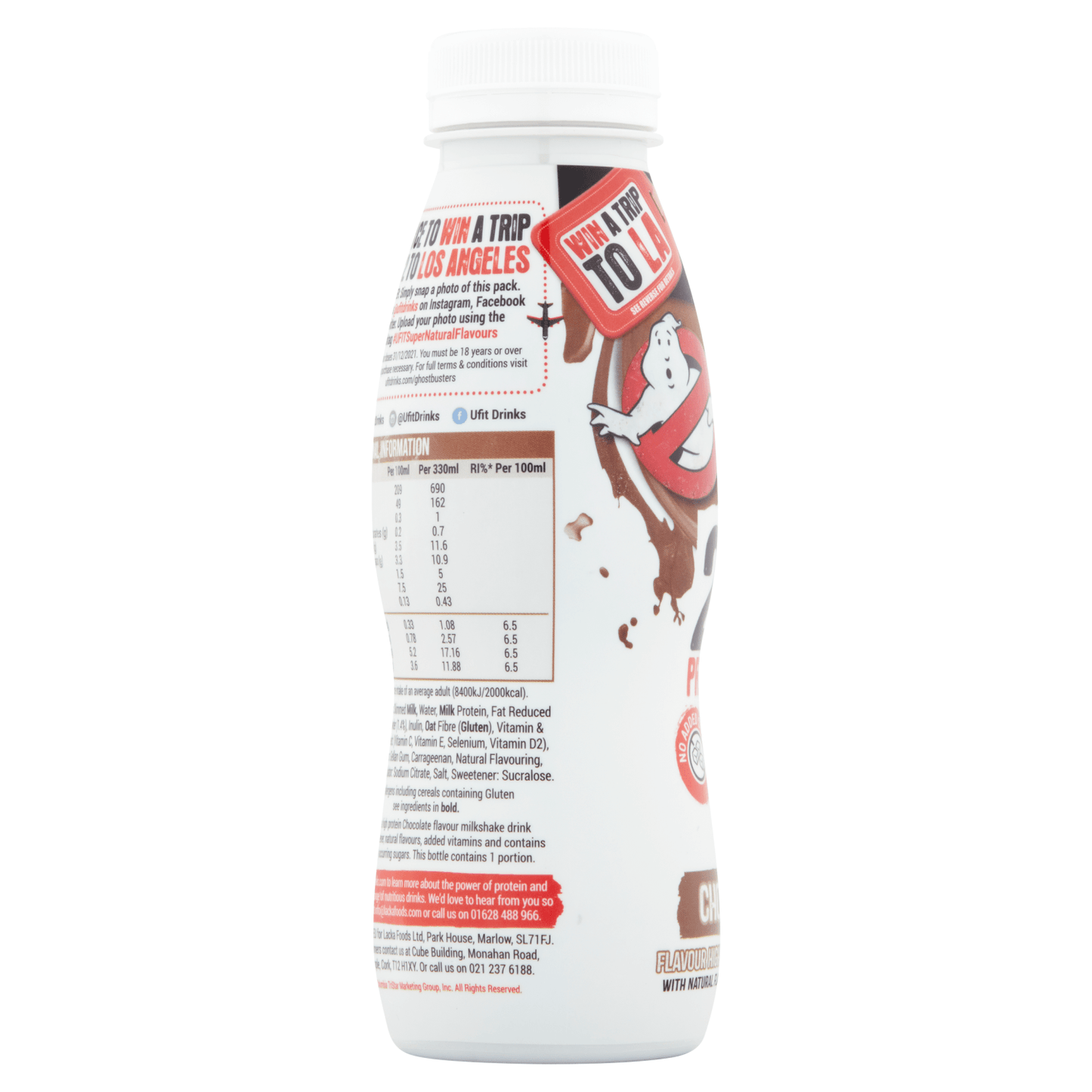 UFIT Chocolate Flavour High Protein Milkshake 330ml - UK Food & Drink - 5060317321774
