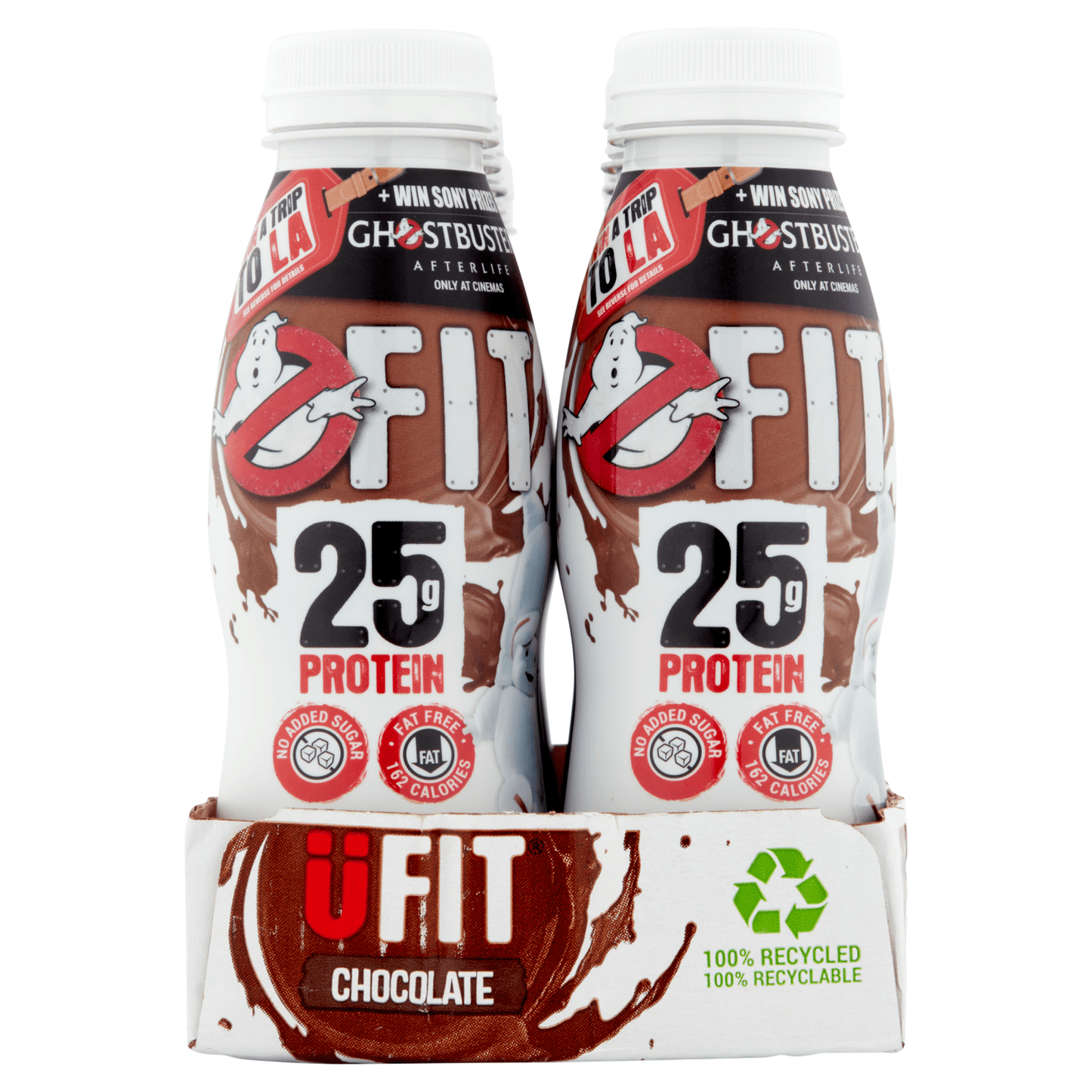UFIT Chocolate Flavour High Protein Milkshake 330ml - UK Food & Drink - 5060317321774