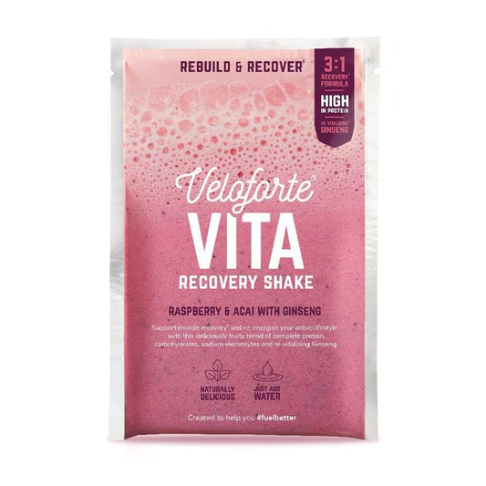Veloforte Vita Raspberry & Acai Protein - UK Food & Drink - 5060562192228