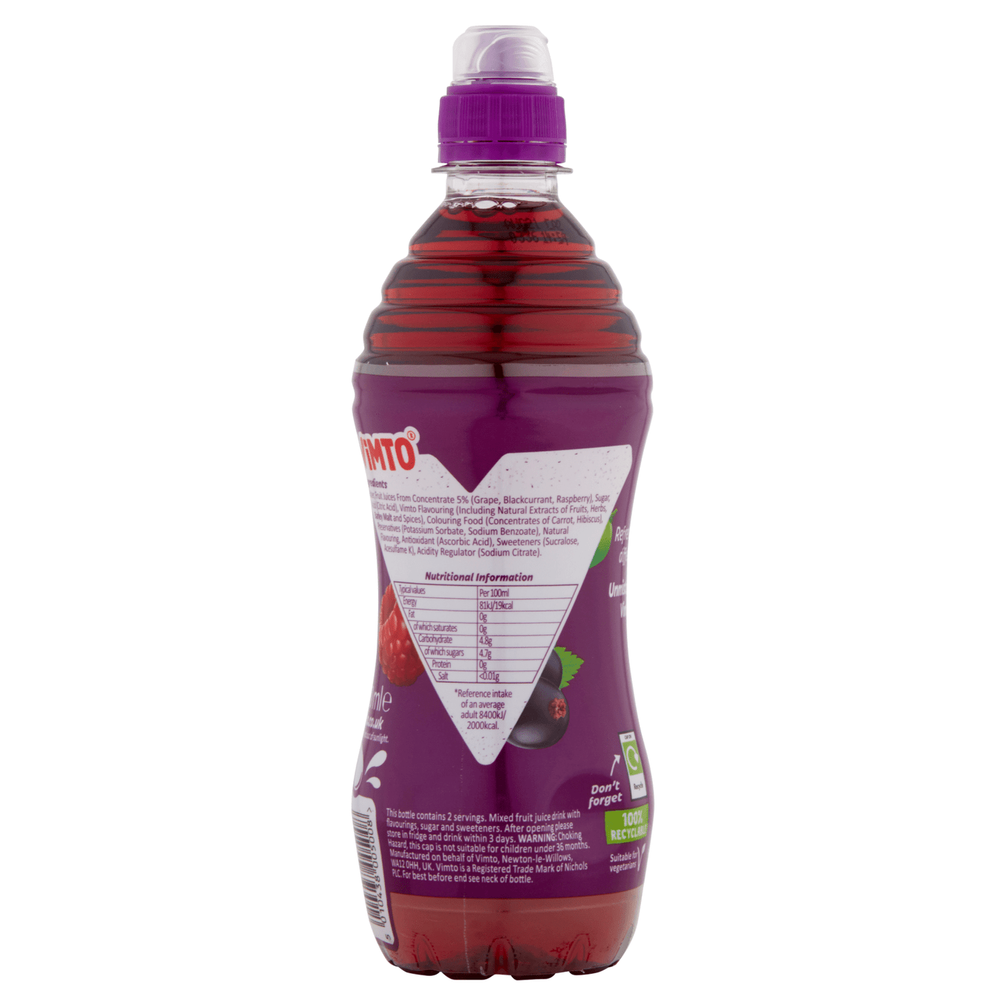 Vimto 500ml - UK Food & Drink - 5010438005008