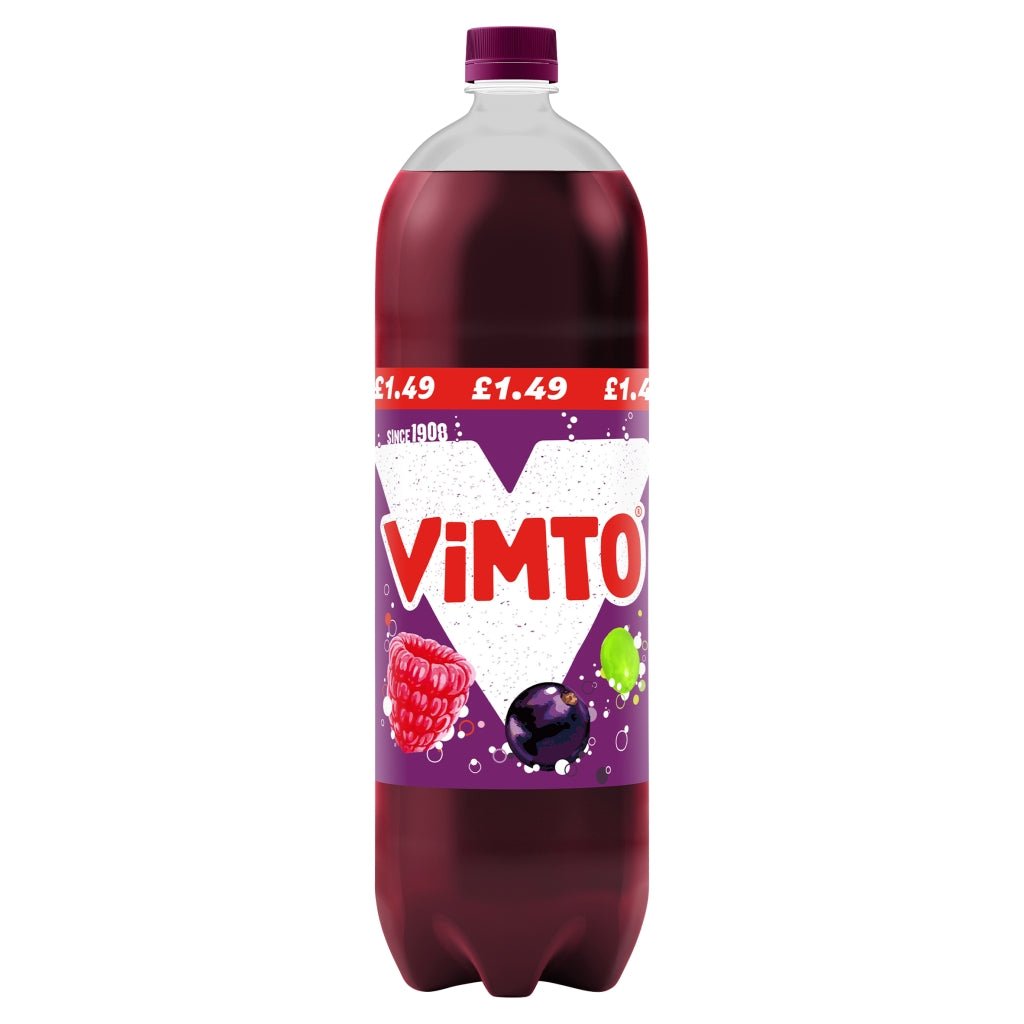 Vimto Original Fizzy 2 Litre - UK Food & Drink - 5010438019784