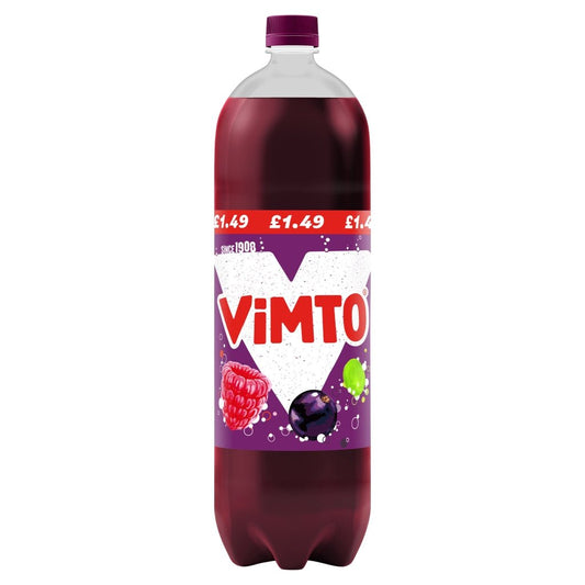 Vimto Original Fizzy 2 Litre - UK Food & Drink - 5010438019784
