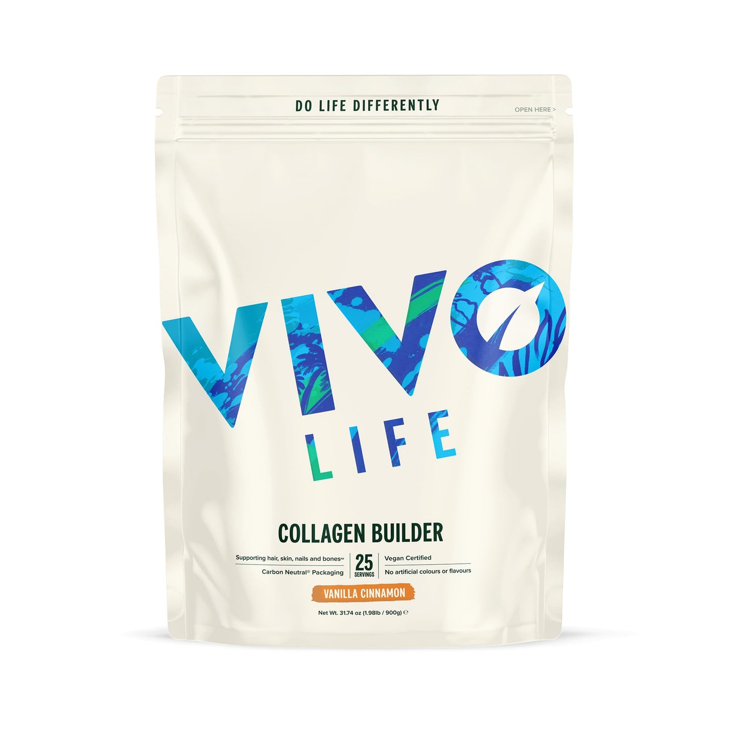 Vivo Life Collagen Builder Vanilla Cin'n - UK Food & Drink - 5060572521780