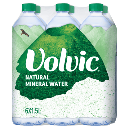Volvic Natural Mineral Water 6 x 1.5L - UK Food & Drink - 3057640100833