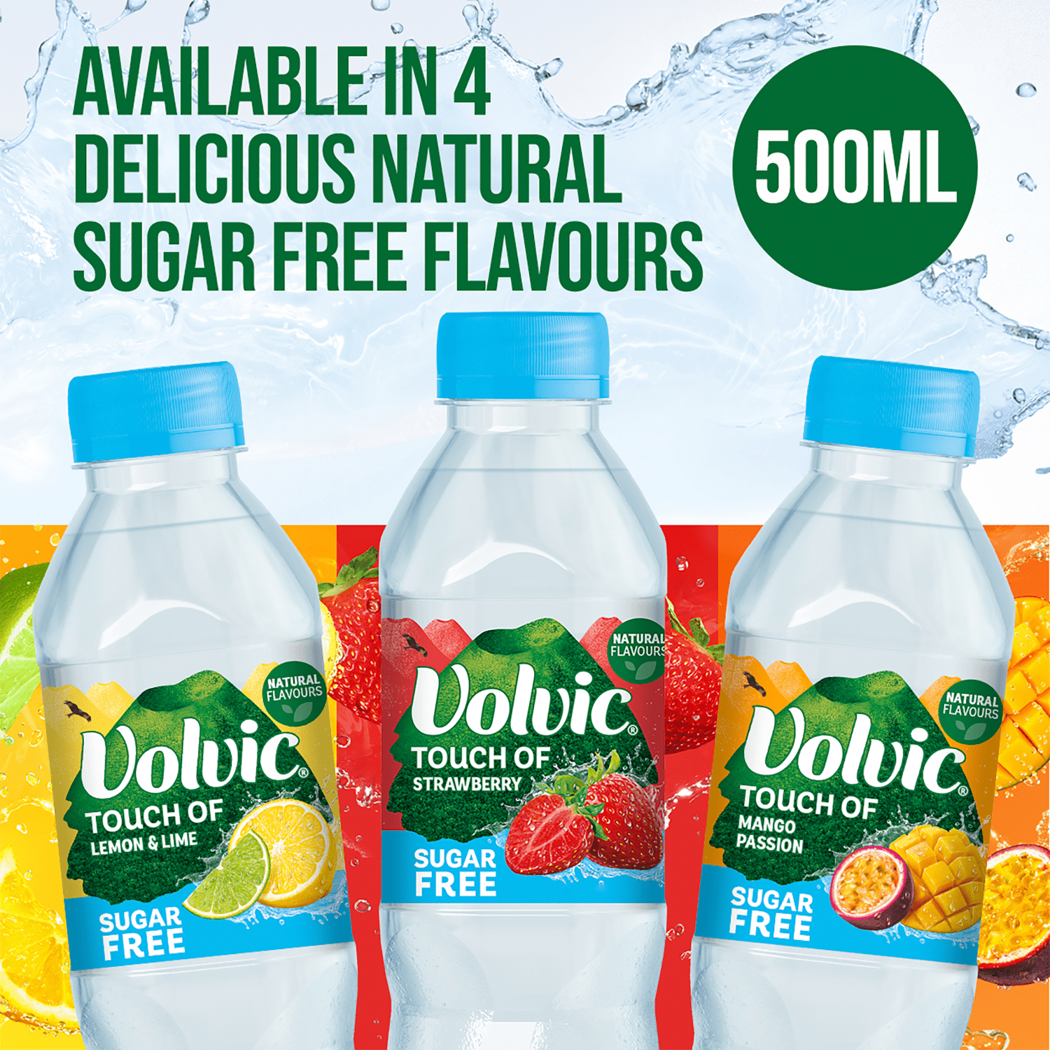 Volvic Touch of Lemon & Lime 500ml - UK Food & Drink - 3057640319723
