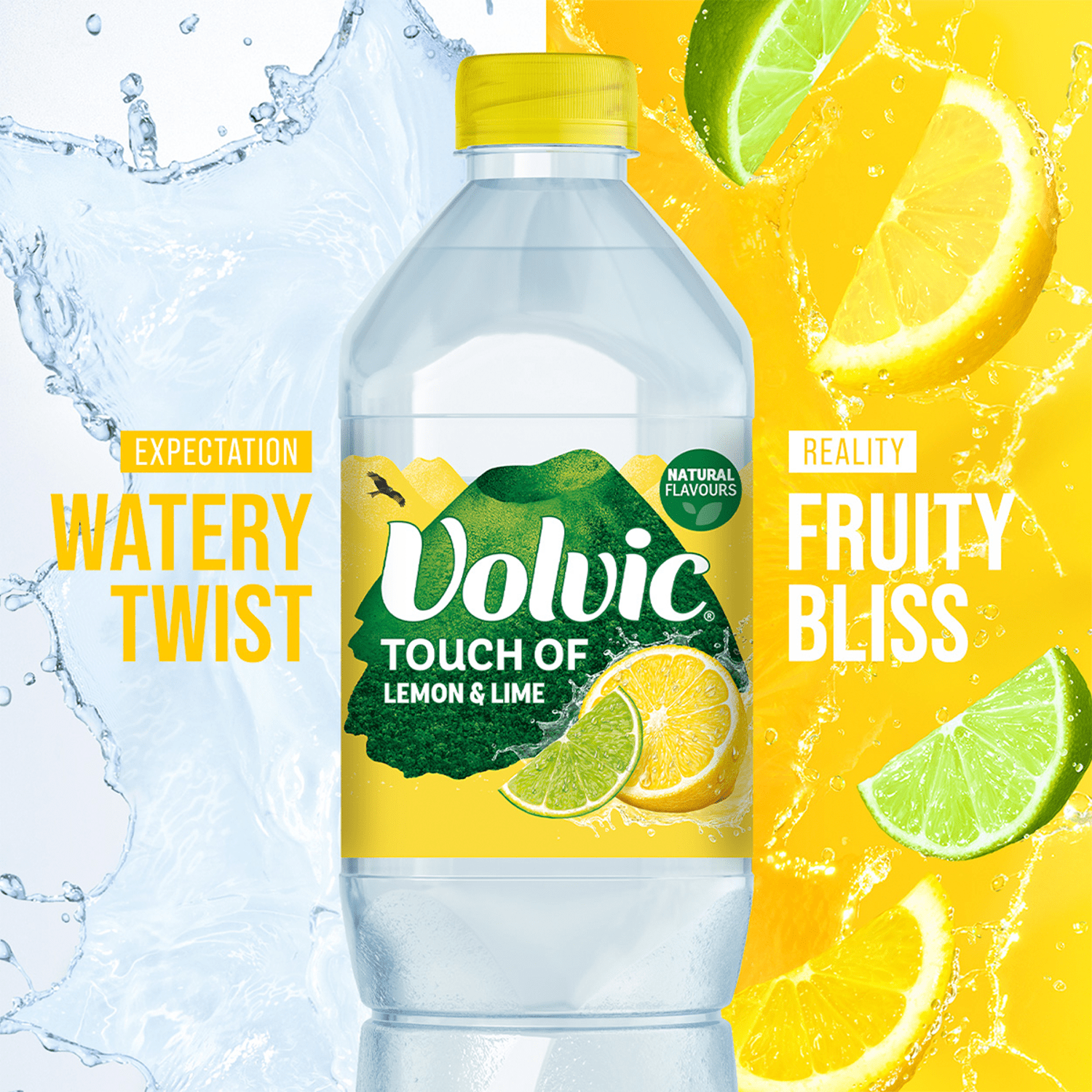 Volvic Touch of Lemon & Lime 750ml - UK Food & Drink - 3057640406423