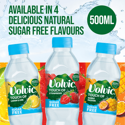 Volvic Touch of Mango Passion 500ml - UK Food & Drink - 3057640548598