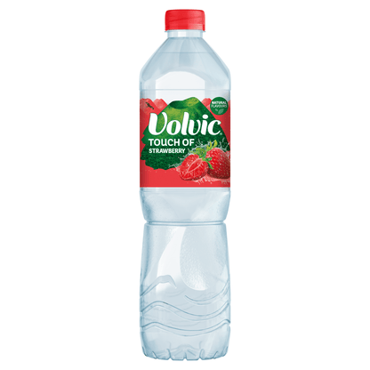 Volvic Touch of Strawberry 1.5L - UK Food & Drink - 3057640372858