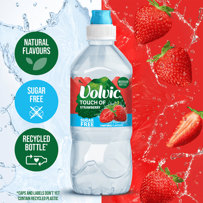 Volvic Touch of Strawberry 750ml - UK Food & Drink - 3057640510533