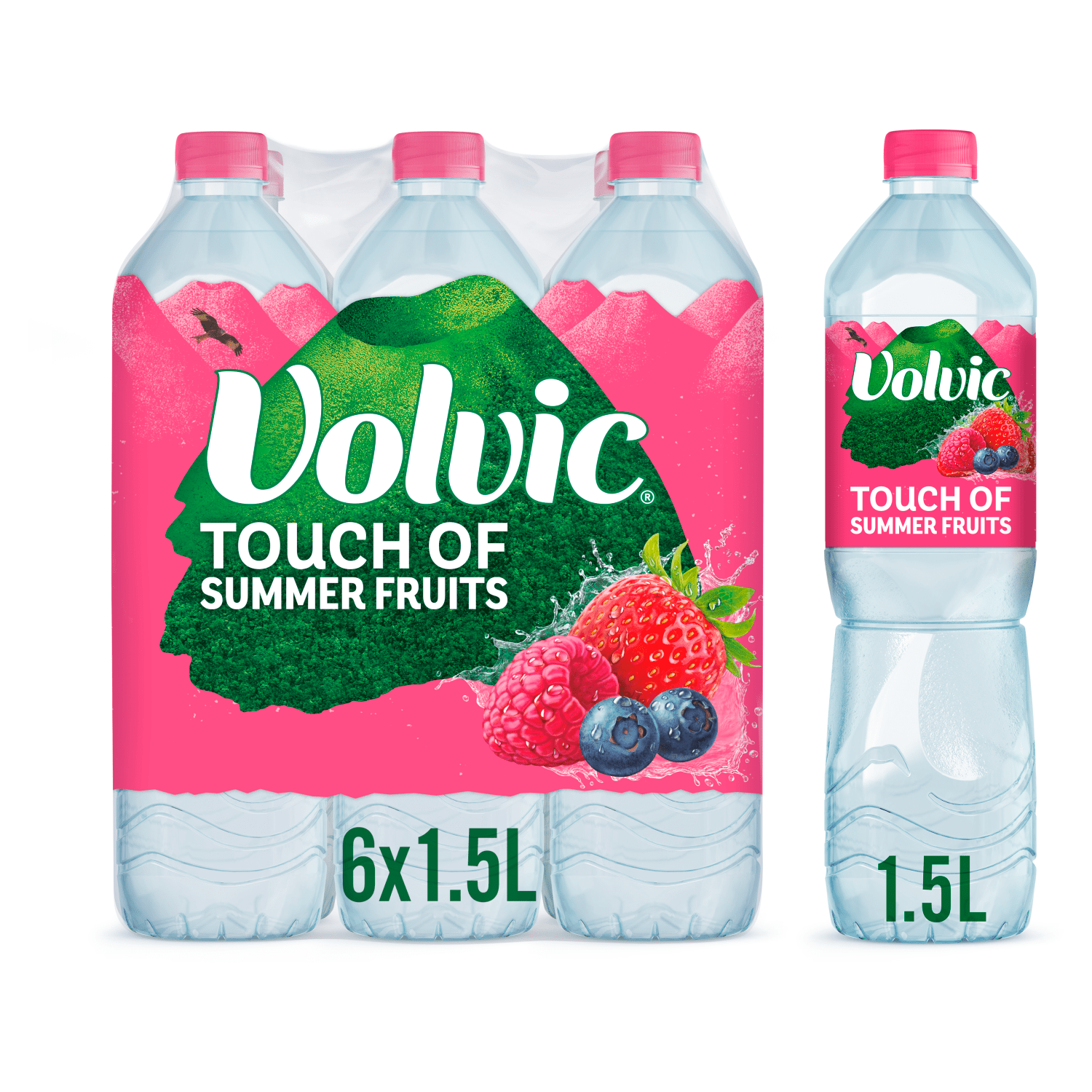 Volvic Touch of Summer Fruits 1.5L - UK Food & Drink - 3057640407598