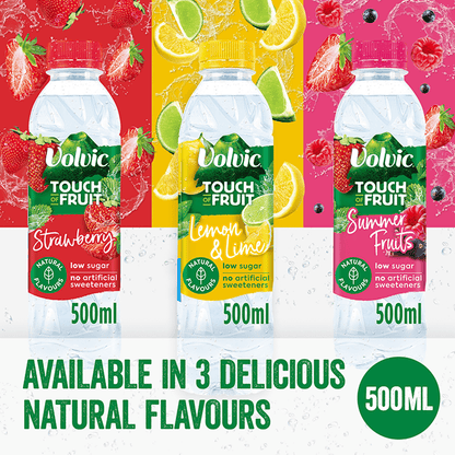 Volvic Touch of Summer Fruits 500ml - UK Food & Drink - 3057640407253