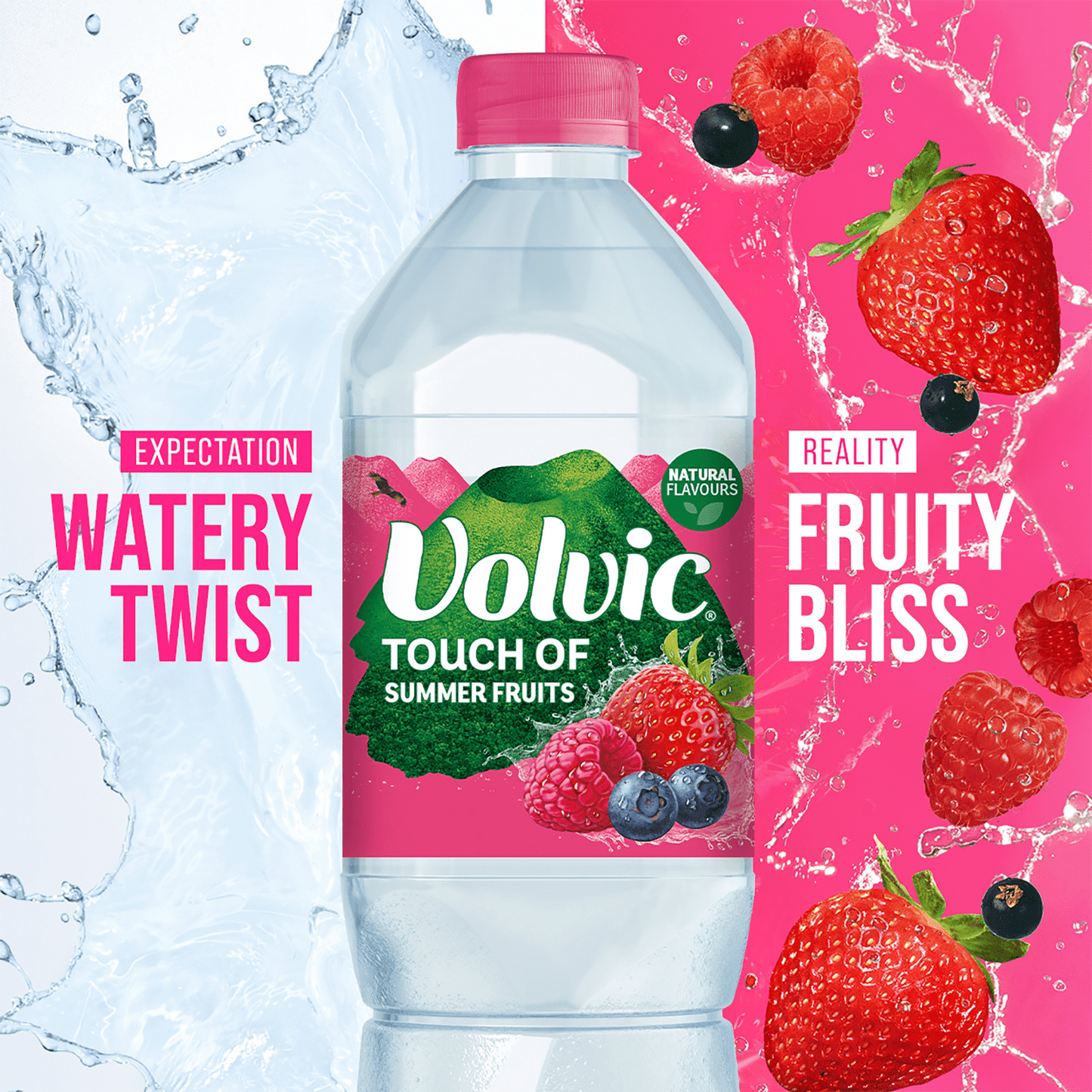 Volvic Touch of Summer Fruits 500ml - UK Food & Drink - 3057640407253
