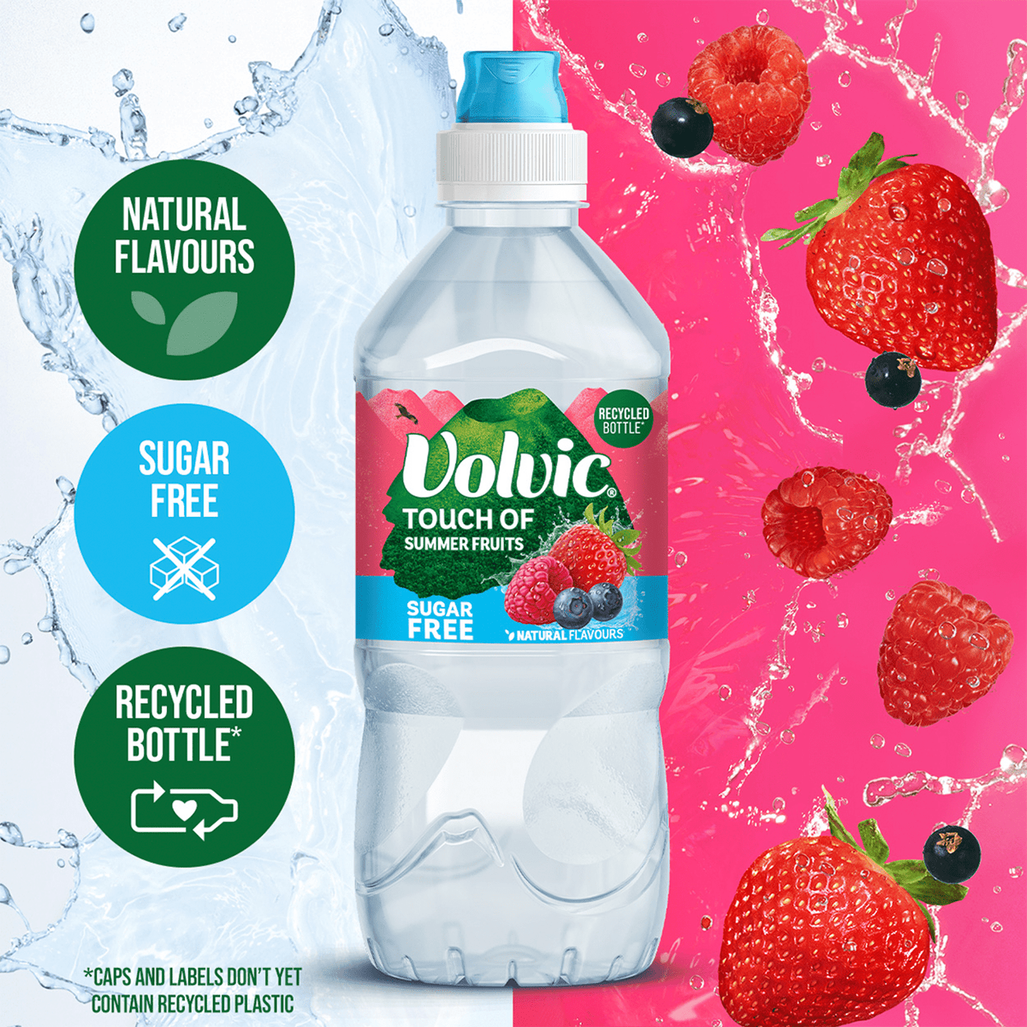 Volvic Touch of Summer Fruits 750ml - UK Food & Drink - 3057640578113