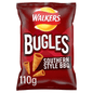 Walkers Bugles Southern Style BBQ Sharing Snacks Crisps 110g - UK Food & Drink - 5000328540290