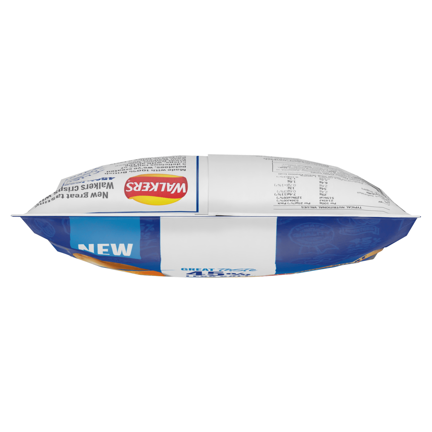 Walkers Less Salt Mild Cheese & Onion Multipack Crisps 6 x 25g - UK Food & Drink - 5000328013329