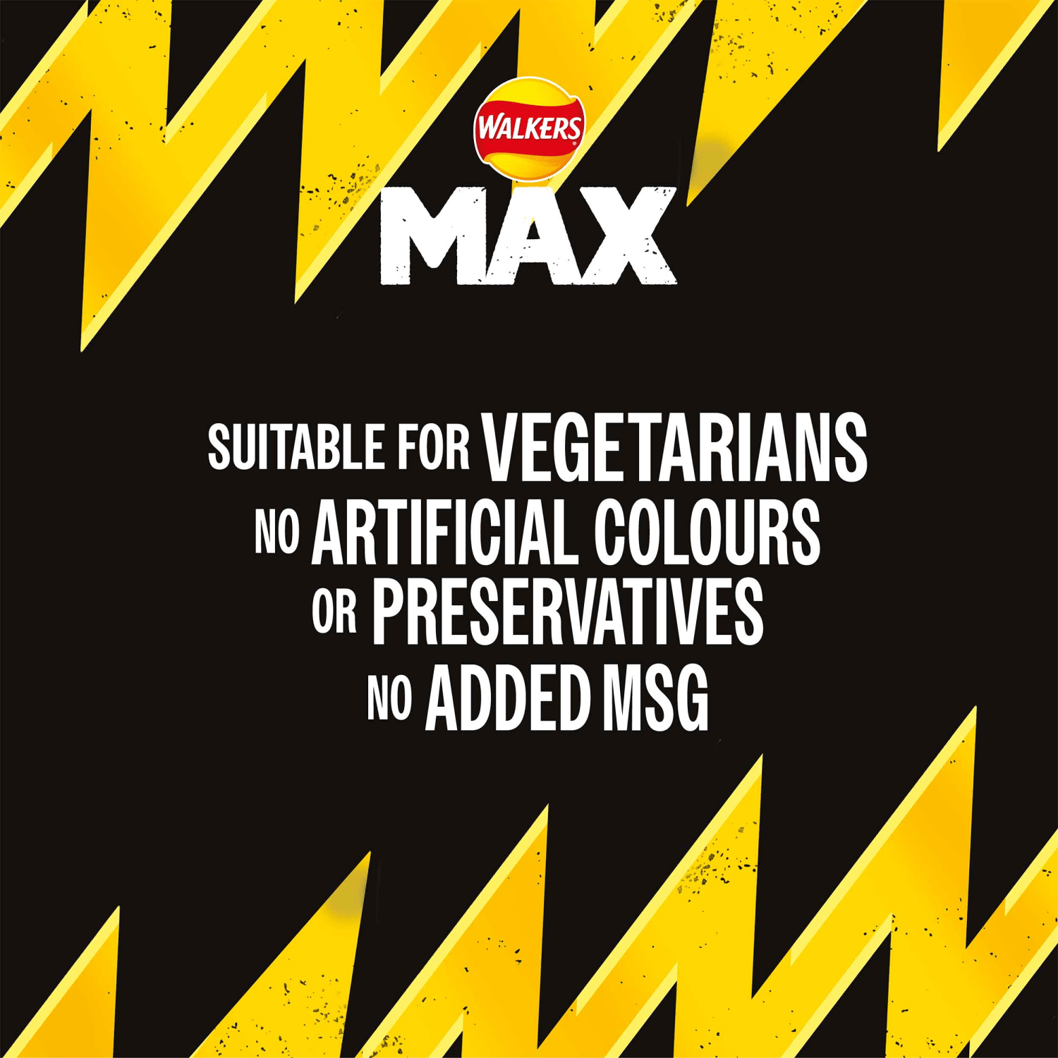 Walkers Max Strong Jalape‚Äìo & Cheese Sharing Crisps 140g - UK Food & Drink - 5000328019376