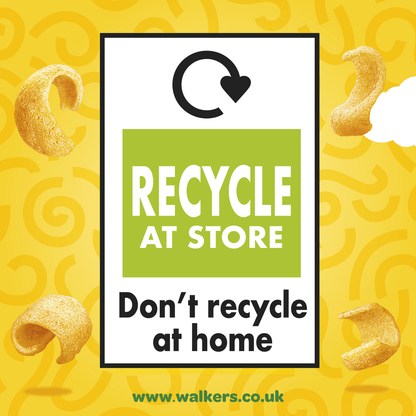 Walkers Quavers Cheese Multipack Snacks Crisps 12x16g - UK Food & Drink - 5000328868394