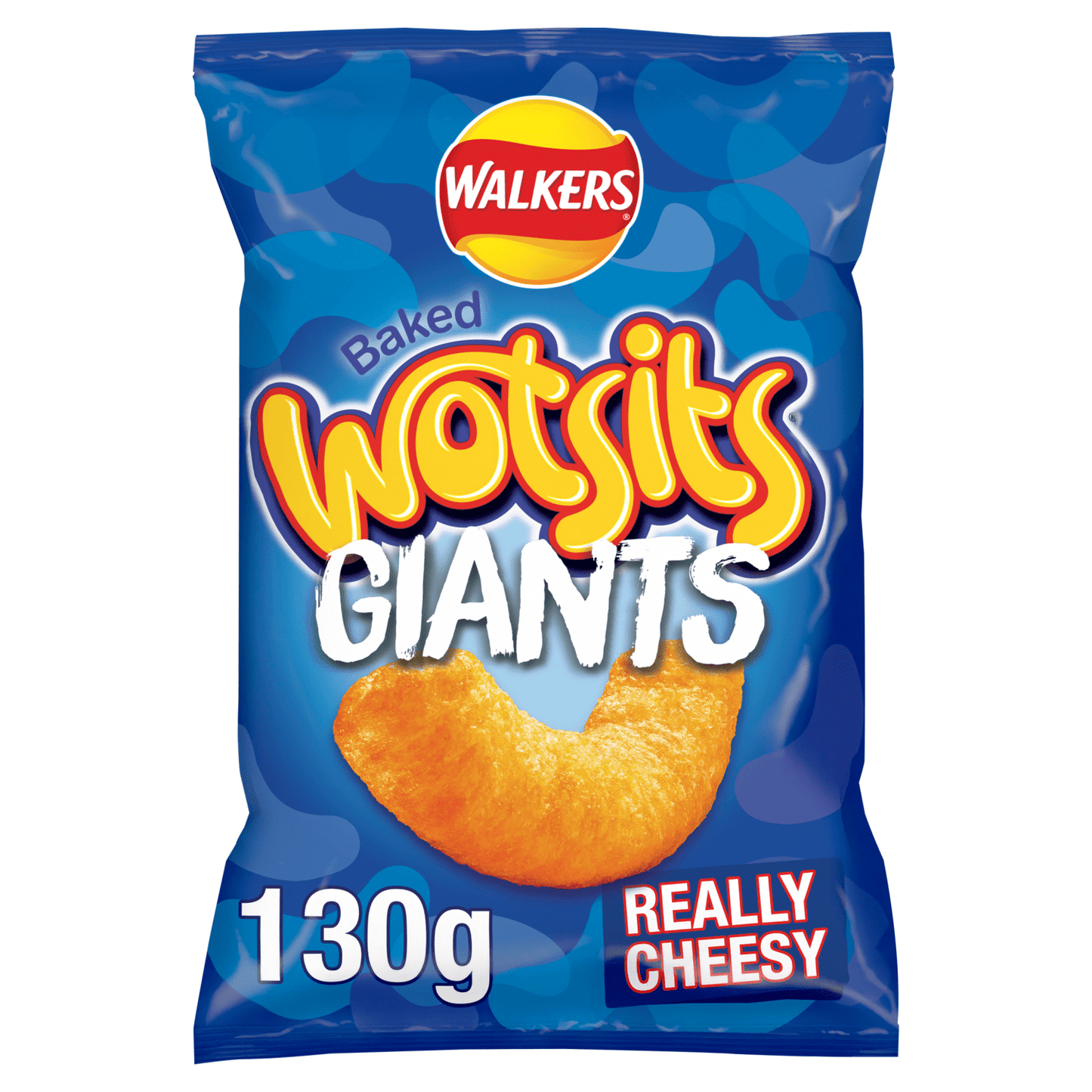 Walkers Wotsits Giants Really Cheesy Sharing Snacks Crisps 130g - UK Food & Drink - 5000328202389