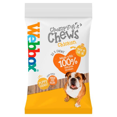 Webbox 20 Chomping Chews Chicken 200g - UK Food & Drink - 5012144822719