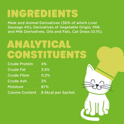 Webbox Lick - e - Lix with Liver Sausage & Cat Grass Tasty Yoghurty Treats 5 x 15g - UK Food & Drink - 5012144905290