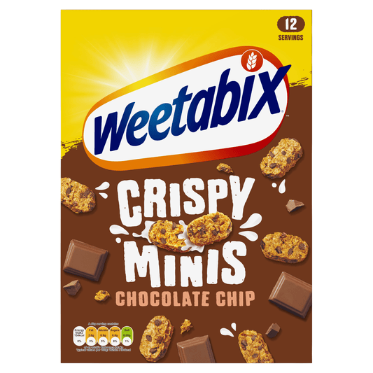 Weetabix Crispy Minis Chocolate Chip 500g - UK Food & Drink - 5010029229035